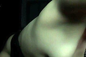 Girlfriend gets anal from big cock while friend spies.