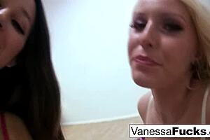 Vanessa and Dani Daniels Finger Tight Pussies