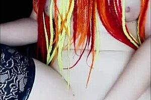 Amateur Girl Masturbates Solo with Lover on Video Call