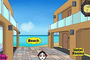 Tourist Gets Blowjob and Sex in Anime Hentai Trap