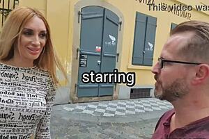 Anita Blanche in intense double penetration and gape action
