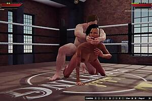 Ethan vs Meigui II, naked fighters battling it out!