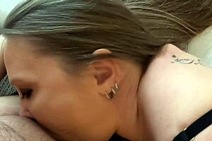 Husband watches his wife get laid and creampied at swingers party