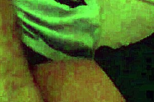 morning encounter with a hairy guy