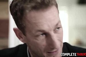 why is the taboo teen stepdaughter in this extreme threesome?