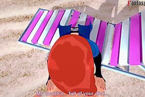 grown gwen tennyson in bikini pov promo