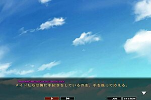 Maid-san plays boin game in final orgy scene english.