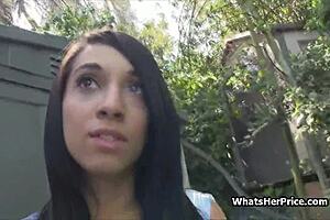 Wow, Picking Up and Fucking Big Tit Teen from the Street!