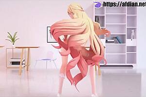 mmd r18 features erotic dancing in animated style