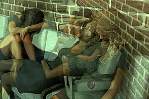 Anna explores erotic anime hentai homemade