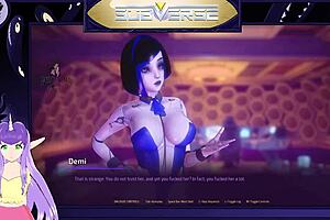 studiofows subverse part 11 featuring blonde cartoon milf in the game.