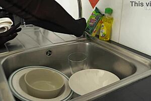 Wash Fucking Dishes Slave Yes Sir Dont Forget Eat My Cuum