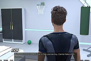 Stranded in space, navigating one step at a time in this 3D cartoon series