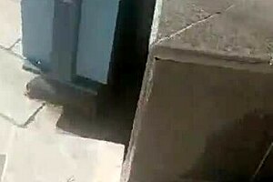 super bold outdoor queen mei na hooks horny guy on park bench for blowjob, then dives into woods for standing doggy creampie