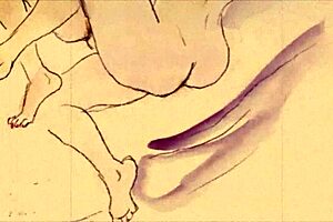 Vintage Erotic Illustration Unveils Retro Charm in Stunning Detail