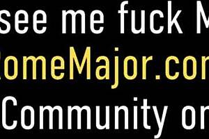 Hot brunette babe fallon west gets wrecked by big bull rome major