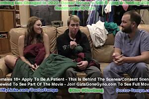 Become a doctor for an 8-month pregnant nova maverick's yearly checkup covid edition on doctor-tampa com