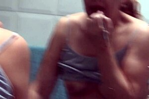 Wife masturbates for husband