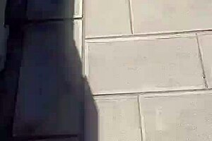 super bold outdoor queen mei na hooks horny guy on park bench for blowjob, then dives into woods for standing doggy creampie