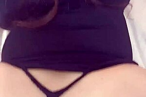 Latina witch cheats on husband with boss without condom on halloween