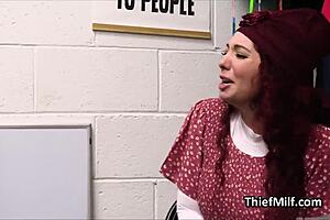 Big tit milf suspect gets fucked on action cam