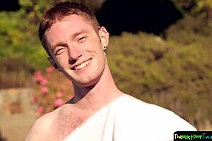 Twink Tugs Huge Cock in Close-Up Anal Fetish Scene