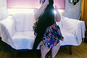 Degenerate Señor Voyeur Touches Señorita and Asks to Undress