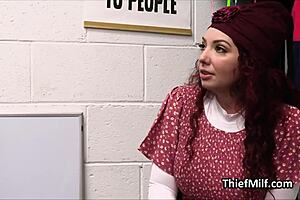 Big tit milf suspect gets fucked on action cam