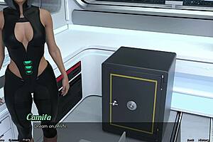 Stranded in space, navigating one step at a time in this 3D cartoon series