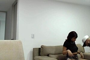 Hot Latina teen gets a backstage creampie in a casting audition