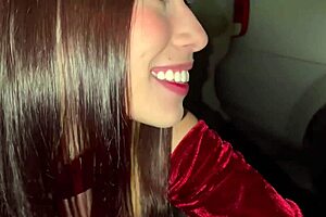 Katty's Huge Ass Shaking and Worshiped Before Intense POV Anal Creampie in Public Parking Lot