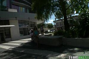 Teen riley reed in pov scene sucks big cock and has sex with handjob assistance