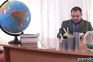 why does the senior teacher seduce and fuck the college girl?