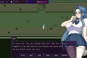 Horny Slut Exposes Herself To The Whole Class! Defeats First Boss In Hentai Gameplay!