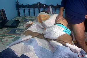 Waking Up My Best Friend for Hard Ass Fucking