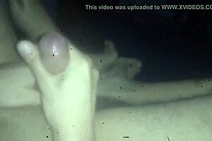 Feet Involved in Gay Cumshot Scene