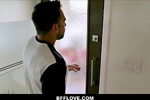 Three Hot Teens Fuck US Soccer Player at Home