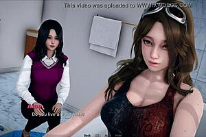 my bully turned into my lover with big tits 😍