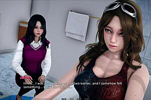 my bully turned into my lover with big tits 😍