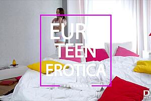 Olivia Grace Masturbates Intensely On Bed Until She Cums Hard!