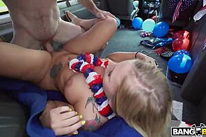 Stella Raee Bends Over For Brick Dangers' Monster Cock