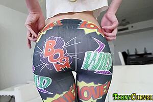 the teen's huge ass gapes after intense anal and blowjob in hardcore amateurs