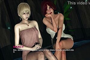 eternum 57 with fat curvy mature boobs in 3d anime outfit