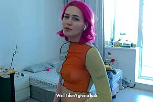 She Was Hungry And Agreed To Do Anything For Food POV Blowjob Missionary Cowgirl Doggy With Creampie On Tight Ass