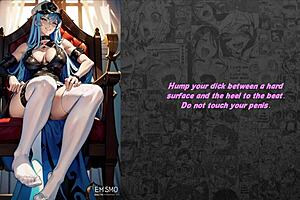 faygrey previews game where prisoner submits to general esdeath with joi and domination