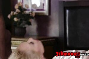 Blonde Lyra Law Interracially Fucked by Her Stepdad