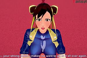 Chun-Li Blowjob And Fucking In Street Fighter Fantasy