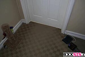 Taylor may is giving blowjob to her devious stepbro