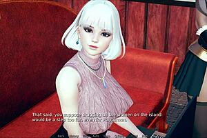 Curvy 3D Cartoon Girl With Big Tits Feels Deep Emotions In Hentai Outfit