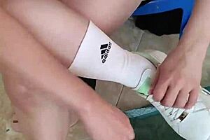 My New Study Partner Estefi Invites Me To Her Apartment